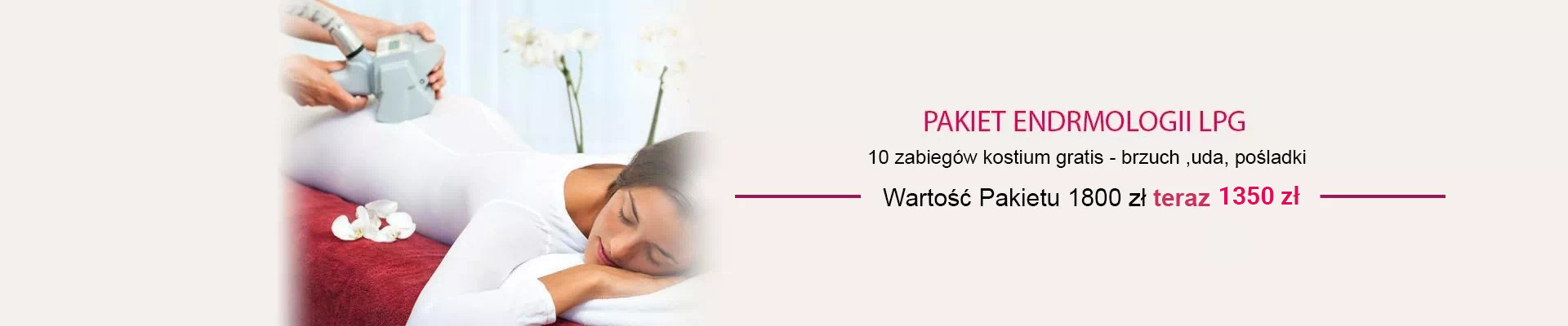 Pakiet endermologii lpg
